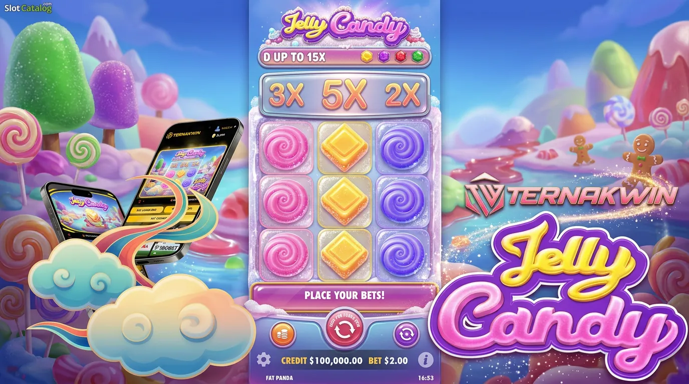 Rasakan Sensasi Manisnya! Slot Jelly Candy Kini Hadir di Ternakwin!